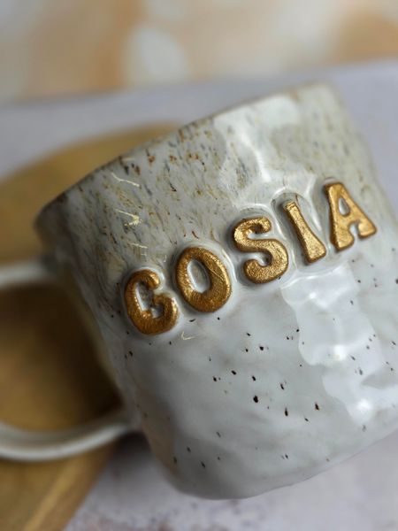 Kubek ceramiczny z własną personalizacją