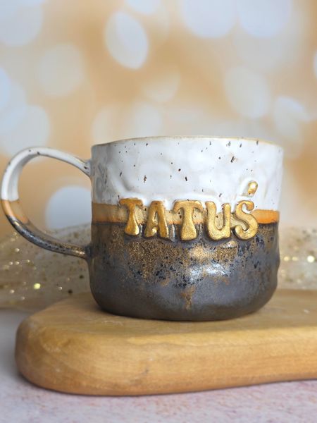 Kubek ceramiczny -TATUŚ